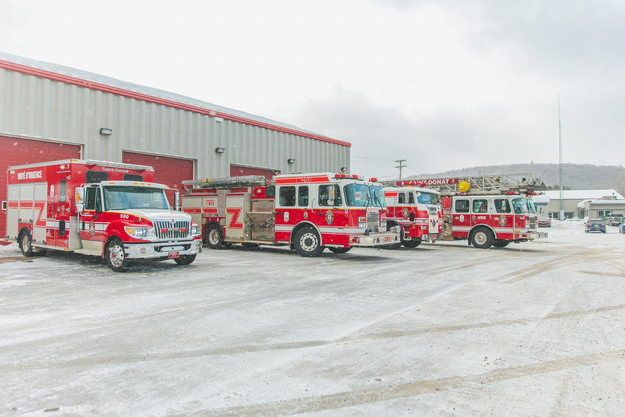 Indice de danger d'incendie - Municipalité de Saint Donat